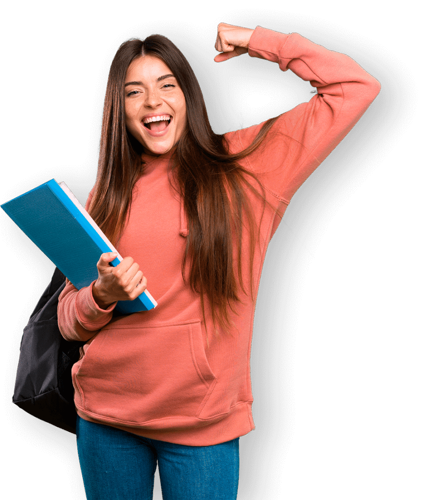 Студентка рада поступлению в Словении, обучение с ВНЖ